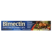 Ivesco Bimectin Equine Deworm Apple Flavor Paste For Horses, 0.21 Oz.