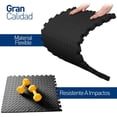 thumbnail image 4 of Set de 8 Tapetes de Foamy para Ejercicio Bluelander 1.2 cm 60 x 60 cm Negro, 4 of 5