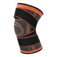 thumbnail image 1 of Soporte De Rodillera 1 rodillera deportiva de nailon antideslizante con vendaje para deportes al aire libre (XL naranja) Likrtyny Para Estrenar, 1 of 9