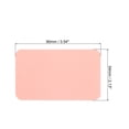 thumbnail image 2 of Unique Bargains 3.5' x 2' Blank Paper Business Cards Small Index Flash Cards Message Note Card, Pink 100 Pack, 2 of 5