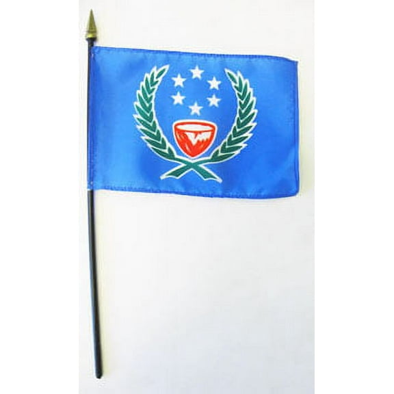 Pohnpei - 4"X6" Stick Flag