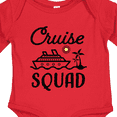 thumbnail image 4 of Inktastic Cruise Squad with Vector Cruise Ship and Palm Trees Boys or Girls Long Sleeve Baby Bodysuit, 4 of 5