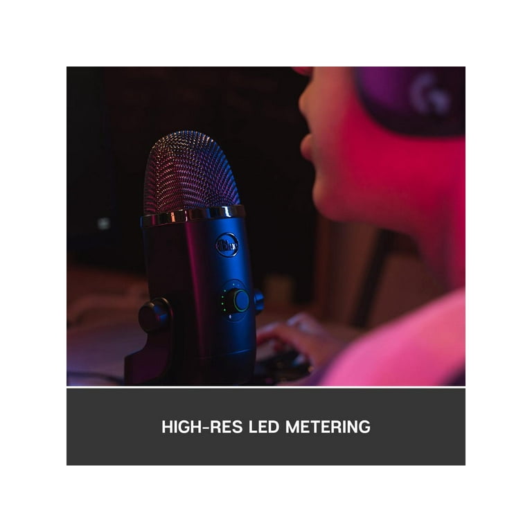 Blue Yeti X Pro USB Condenser Mic for PC & Mac - Gaming Blue Yeti X Pro USB Condenser Mic for PC & Mac - Gaming