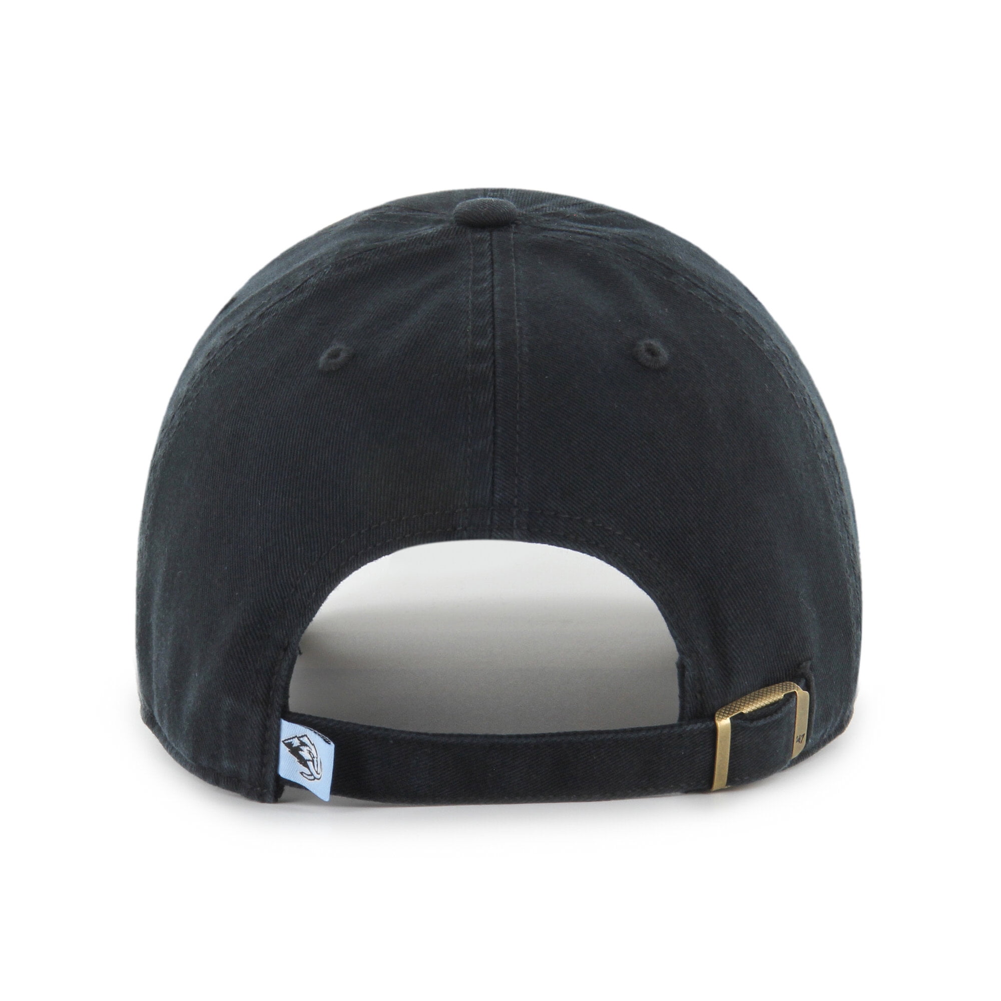 Men's '47 Black Utah Mammoth Logo Clean Up Adjustable Hat