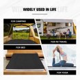 thumbnail image 5 of Desirable Life 4" Thick Floor Mattress - Japanese Futon Tatami Pad, Roll-Up Sleeping Mat for Guest/Bedroom, 5 of 8
