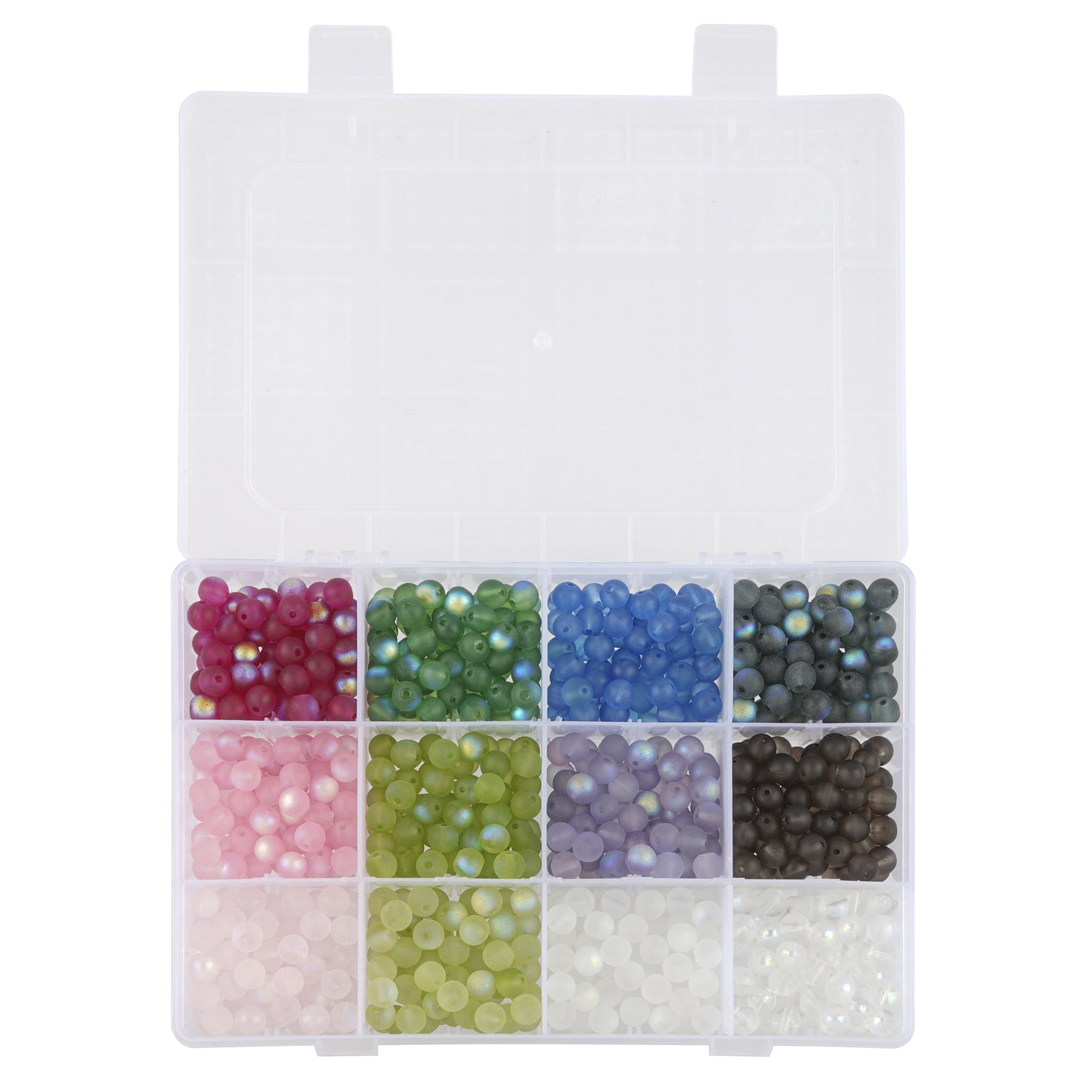 Aurora Borealis Glass Bead Mix - 8mm by Bead Landing