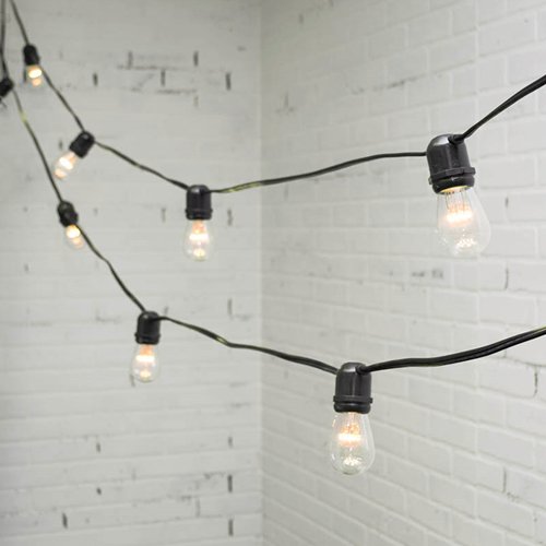 Commercial String Lights Commercial LED Edison String Lights 100 Ft