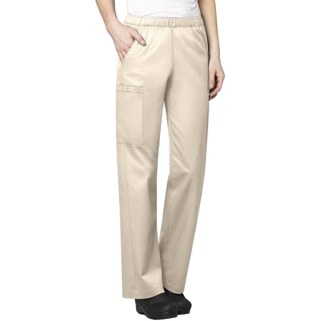 WonderWink Womens Wonderwork Pull-On Cargo Scrub Pant
