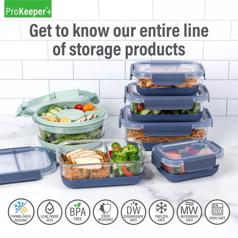 ProKeeper+ 4.5 Cup Glass Food Storage Container photo 8