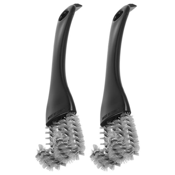 Masteelf 2pcs Reusable Grill Cleaner Small Cleaning Brush For Kitchen Stovetop Bbq Grates Barbecue And Cooking