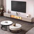 thumbnail image 3 of Display Mid Century TV Stands Fireplace Plant Center Wall TV Stands Chest Drawers Moveis Tv Para Sala Living Room Furniture My Lux Decor Round, 3 of 9