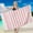 Pink, variant on Ywbawe Striped Yarn Dyed Turkish Style Cotton Tassel Bath Towel, Large Quick-Dry Microfiber Beach Towel & Sunscreen Shawl for Outdoor Travel, 1-Piece