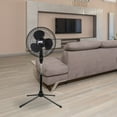 thumbnail image 2 of Seasons Comfort 18 Inch Oscillating Pedestal Fan, 3 Speeds, Adj Height - FPD18B, 2 of 10