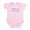 Petal Pink, variant on CafePress - Brooklyn In Hebrew Infant Bodysuit - Baby Light Bodysuit, Size Newborn - 24 Months