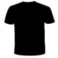 thumbnail image 2 of Lilgiuy Men's Funny Graphic Top BlouseMen's Fashion Casual Round Neck Pullover Love Print Short Sleeve T-shirt Top, 2 of 3