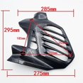 thumbnail image 3 of Radiator Panel Cover Fan Cover Radiator Protection Grille Carbon Fiber Pattern for NMAX 155 NMAX155 V2 2020 2021, 3 of 5