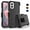 Black, variant on Njjex For Motorola Moto G Power 5G 2024 6.7" Case with Belt-Clip Holster ,Heavy Duty Protective Drop Protection Shockproof Cover with [Built in Screen Protecotr] - Blue