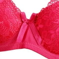 thumbnail image 2 of Lace Floral Full Coverage Underwire Bra T-shirt Bras for Women,36B, 2 of 8