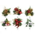 thumbnail image 4 of Artificial Pine Stems Fake Pine Cone Gift Box Christmas Flowers Ornament Flower Arrangements Wreath Holiday Home Winter Decor, 4 of 5