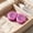 🔥 Purple_New, variant on onlyliua Double Lens Contact Case Portable Travel Storage Box Flip‑Top Compact Holder Protective Hygienic Lens Container for Daily Contacts Colored Lenses Travel Accessory