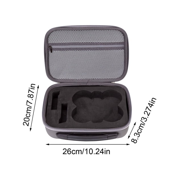 Grey Drone Case For Djineo Storage Bag Box With Strap Shock Resistants Carrying Case Portable Travel Box