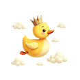 thumbnail image 3 of Cartoon Duck Theme Stickers, Waterproof Duck Theme Sticker for Water Bottle Laptop Phone Cases Planner Skateboard Luggage Helmet Party Favor Decor, Ideal for Adults Teens Teacher Rewards, 3 of 8