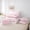 Pink, variant on Erosebridal Princess Ribbon Twin Bedding Sets 7-Piece, Love Heart Bedding Comforter Set, Pink Reversible