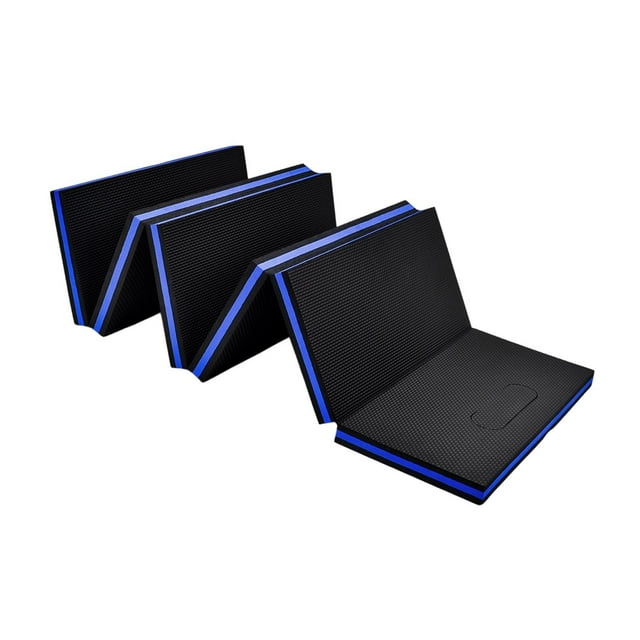 Mecánica plegable EVA Mat de plegado Mat de plegado para ejercicio de ejercicio Azul