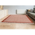 thumbnail image 2 of Casavani Indian Handmade Cotton Bedroom Rug,Red 10x18 feet, 2 of 5