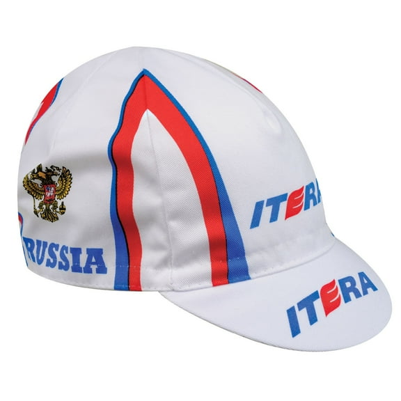 Russia Itera Men's Pro Team Retro Euro Cycling Cap Hat