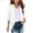 White, variant on Girls Casual Solid Color Cardigan Top For Everyday Wear Spring Summer Lightweight Open Front Shirt Comfortable Tee For Kids Girls Casual T Shirts Size for Girl 5-6 Years