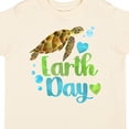 thumbnail image 4 of Inktastic Earth Day Sea Turtle and Hearts Boys or Girls Toddler T-Shirt, 4 of 5