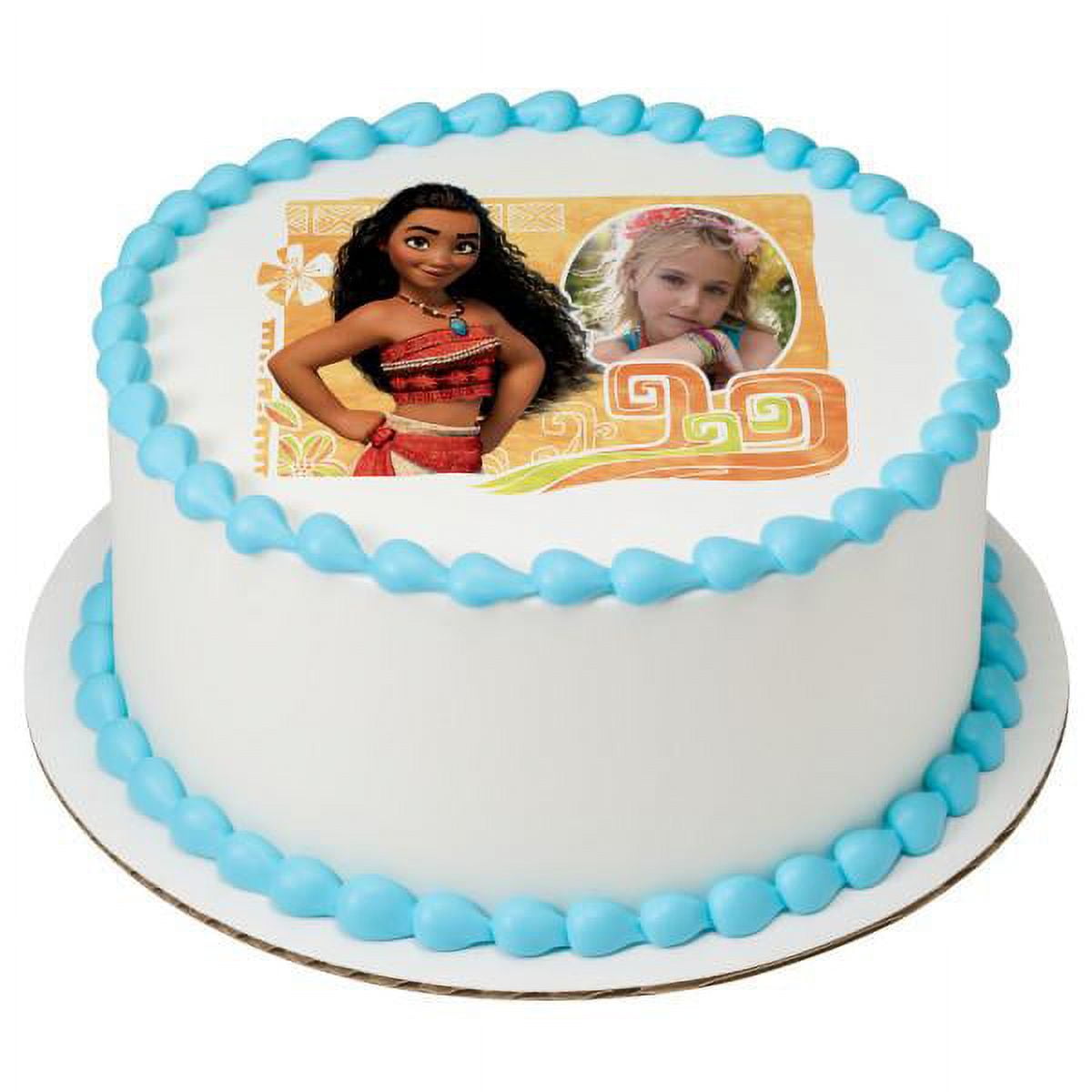 2-Tier Moana Theme Cake – Cakes All The Way