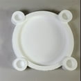 thumbnail image 2 of Molde para bandeja de candelabro en forma de corazón | Moldes de yeso de silicona | Fundición decorativa de cemento | Acento único de San Valentín en casa | Antiadherente duradero | Una pieza, 2 of 6