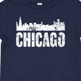 thumbnail image 4 of Inktastic Chicago Skyline Grunge Boys or Girls Baby T-Shirt, 4 of 5