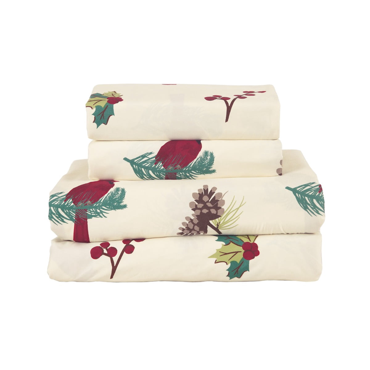 Cardinal Garland Full Bed Sheet Set 