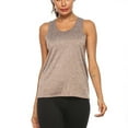 thumbnail image 2 of JGGSPWM Women's Workout Racerback Athletic Yoga Gym Sports Tennis Sleeveless Shirt Tees Coffee S, 2 of 6