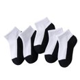 thumbnail image 2 of YYYTop 5PC Baby Girls Boys Mesh Thin Crew Scoks Cotton Kids Summer Toddler Infant No Show Ankle Socks 1-12T Soft Light Weight School Running Sports Casual Travel Socks, 2 of 3