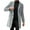 Grey, variant on JHLZHS Men's Fall Jackets Men Slim Winter Coat Lapel Collar Long Sleeve Padded Leather Jacket Vintage Thicken Coat Sheepskin Jacket Men Fall Jacket 1262