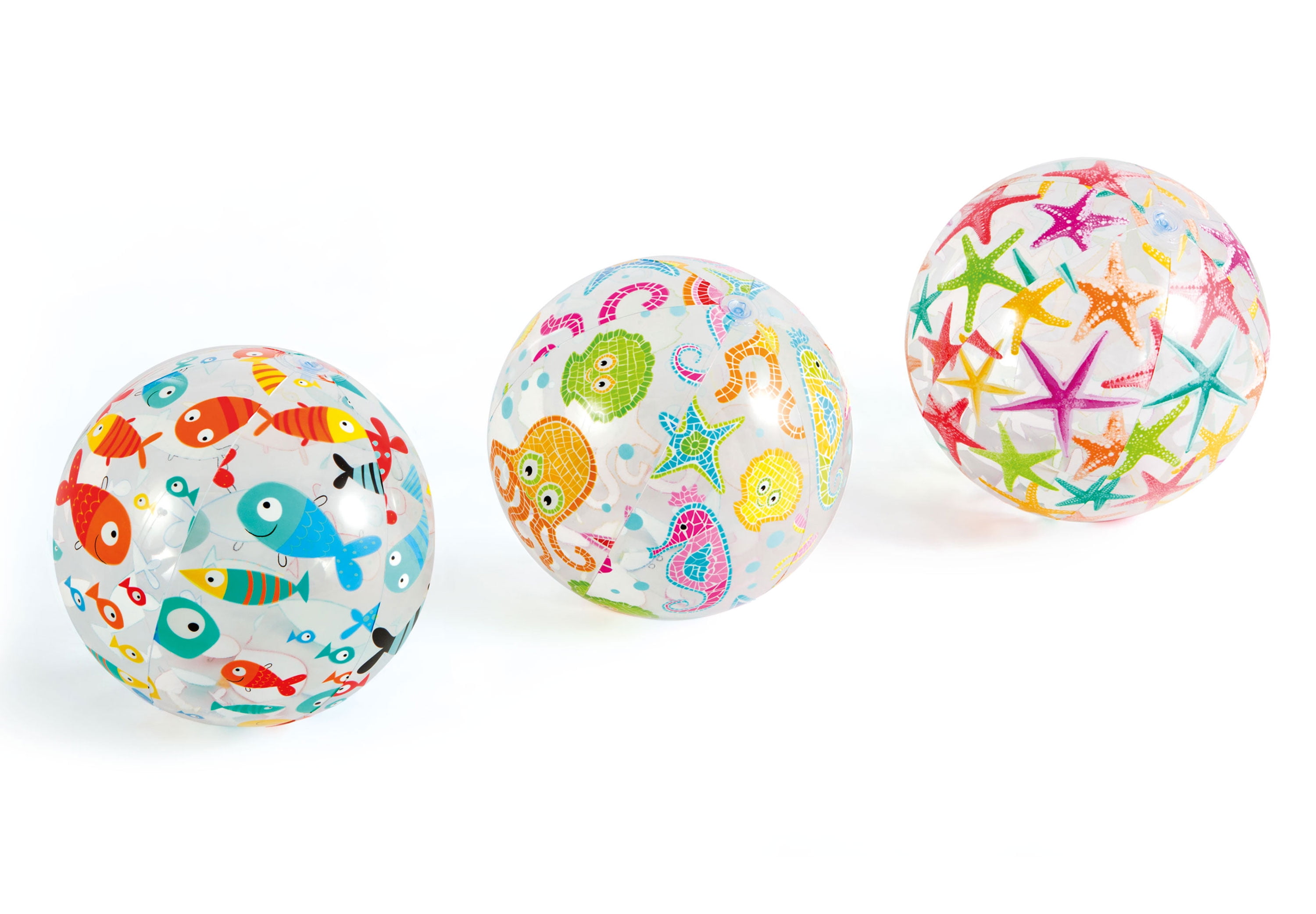Intex 24" Glossy Assorted Beach Ball - Walmart.com - Walmart.com