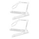 thumbnail image 5 of OULII 4Ud Soporte Para De Plástico Transparente Con Base Estable Ideal Para Exhibición Y Organización, 5 of 8