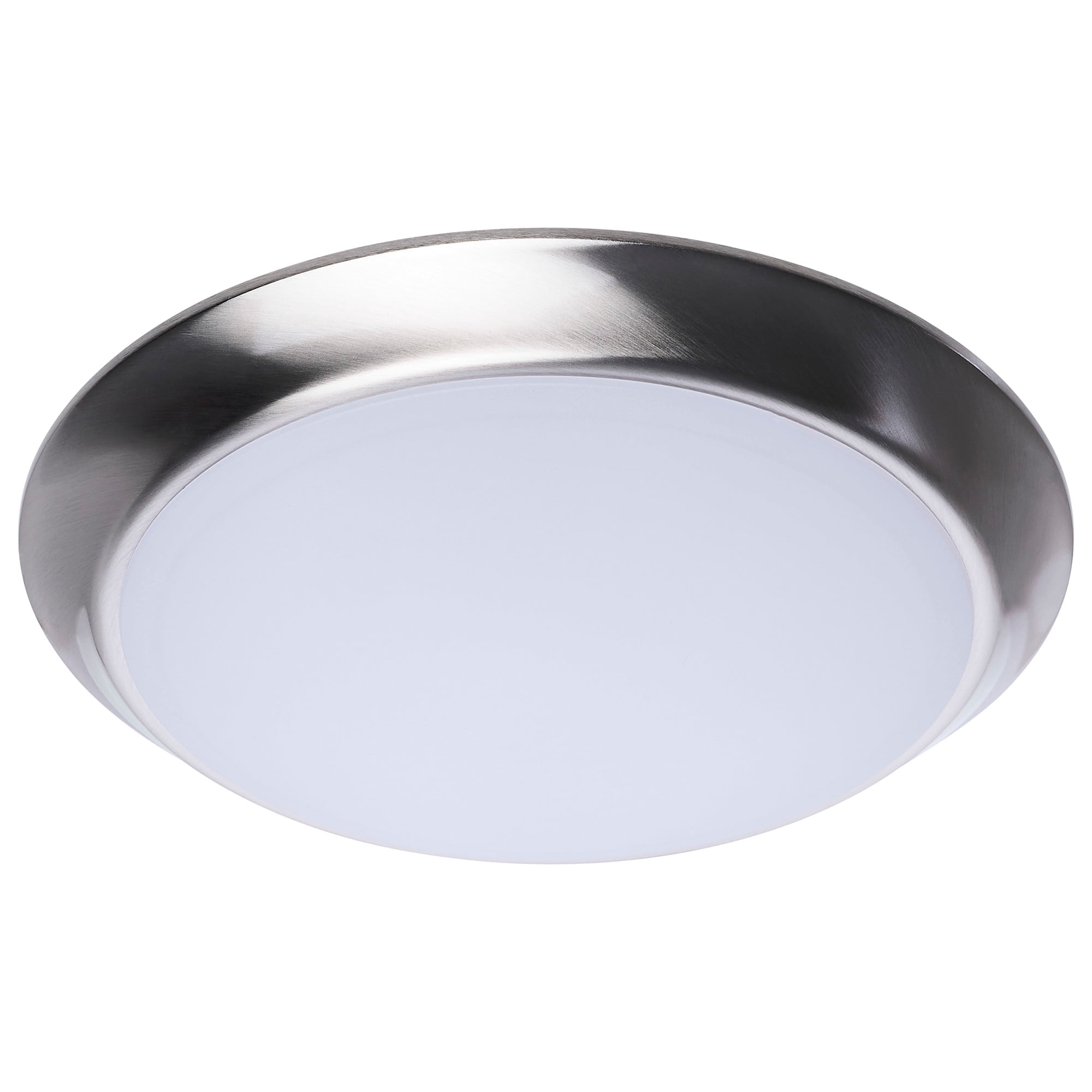 Nuvo Lighting 62/1812R1 9" Wide Led Flush Mount Bowl Ceiling Fixture - Nickel