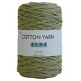 thumbnail image 1 of 1PCS Soild Color Hollow Knitted Crochet Yarns Nylon Cord Polyester Thread Round Rope Yarns For DIY Handbag Purse Basket Crochet Bag Fabric Yarn 200g 7.1oz, 1 of 6