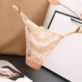 thumbnail image 2 of Womens Sexy Lace Transparent Thong Womens Low Waist Hot Thin Seamless Cotton Crotch Thin Strap Panties, 2 of 2