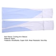 thumbnail image 7 of Mdesiwst 1 Pair Cooling Arm Sleeves Breathable Moisture-Wicking Super Soft High Elastic Quick-dry Anti-UV Arm Covers Ladies Oversleeves, 7 of 7
