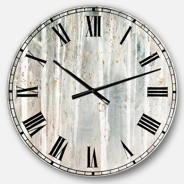 Designart 'A Woodland Walk Into The Forest Iii Traditional Wall Clock