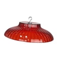 thumbnail image 2 of koolsoo Bird Feeder Cover Clear Rain Dome for House Yard Patio Red, 2 of 9
