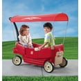 Step2 All Around Canopy Wagon Red Kids Wagon with Canopy