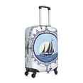 thumbnail image 3 of Bixox Washable Not All Who Wander Are Lost2 Printed Luggage Cover, Fashion Suitcase Protector Fits for Large luggage, 3 of 8
