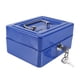thumbnail image 2 of Caja Fuerte Portátil Ignífuga Con Cerradura, Solución De Almacenamiento Versátil Para Documentos, Joyas, Elegante Y Funcional, Tamaño Mediano, Metal, 7,87 X 6,30 X 3,54, 2 of 7